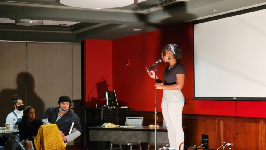Blaq Art Nouveau, an organization for art expression at WKU, held a spoken word night with the Campus Activities Board on Wednesday, Nov. 3 from 7 p.m. to 9 p.m. in DSU room 3023.
