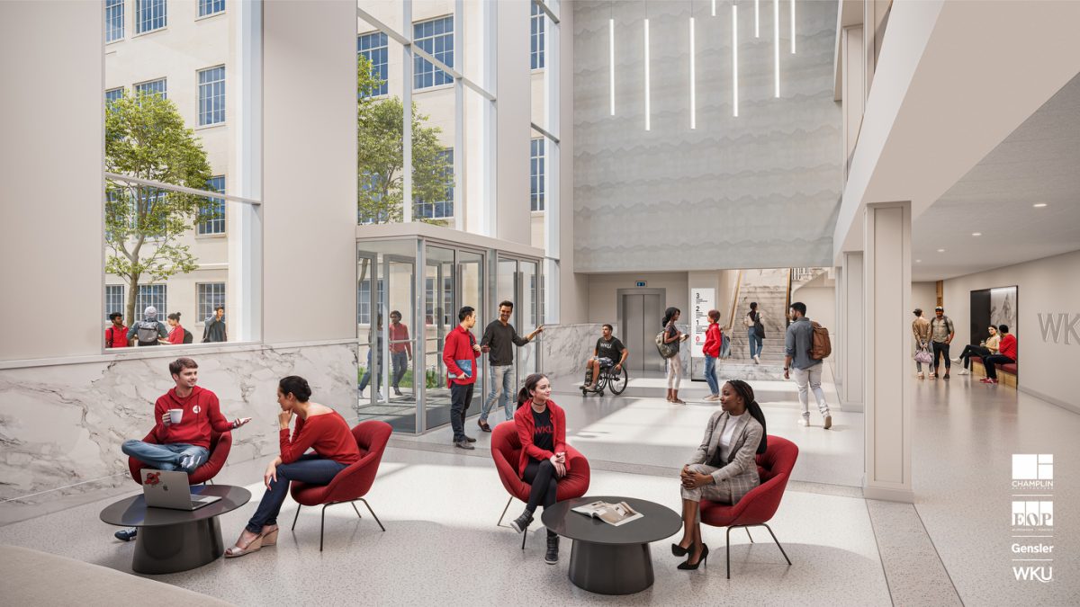 Cherry Hall renderings provided by © Gensler. 